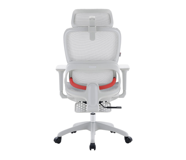 Sihoo B100 Mesh biały z podnóżkiem - 1605508 - zdjęcie 4